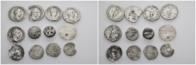 12 Silver mixed coins.
Obv: .
Rev: .
.
Condition: See picture.
Weight: g.
Diameter: mm.
