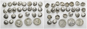 27 Greek - roman mixed coins.
Obv: .
Rev: .
.
Condition: See picture.
Weight: g.
Diameter: mm.