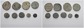 9 mixed coins.
Obv: .
Rev: .
.
Condition: See picture.
Weight: g.
Diameter: mm.