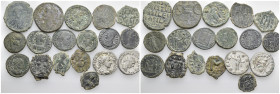 18 mixed coins.
Obv: .
Rev: .
.
Condition: See picture.
Weight: g.
Diameter: mm.