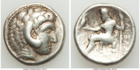 DANUBE REGION. Balkan Tribes. Imitating Alexander III the Great. 3rd century BC or later. AR tetradrachm (26mm, 16.83 gm, 1h). About Fine. Celtic issu...