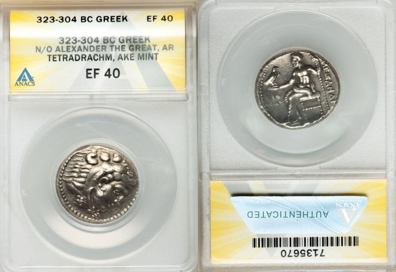 MACEDONIAN KINGDOM. Alexander III the Great (336-323 BC). AR tetradrachm (25mm, ...