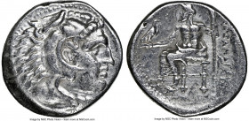 MACEDONIAN KINGDOM. Alexander III the Great (336-323 BC). AR drachm (17mm, 12h). NGC Choice VF. Lifetime issue of Sardes, ca. 334-323 BC. Head of Hera...