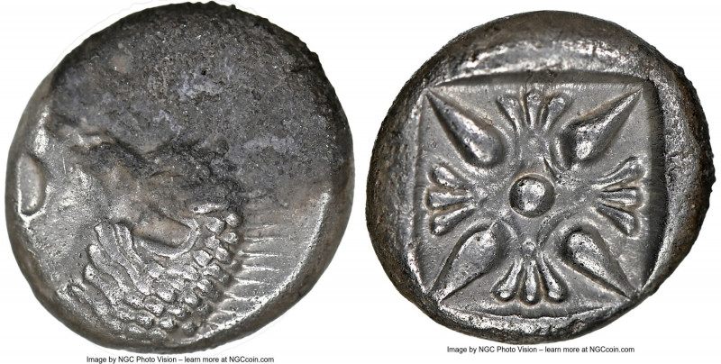 IONIA. Miletus. Ca. late 6th-5th centuries BC. AR 1/12 stater or obol (10mm). NG...