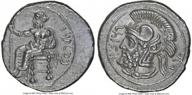 CILICIA. Tarsus. Pharnabazus, as Satrap (ca. 380-374/3 BC). AR stater (24mm, 10.83 gm, 11h). NGC Choice AU 4/5 - 2/5. Ca. 380-379 BC. B'LTRZ (Aramaic)...