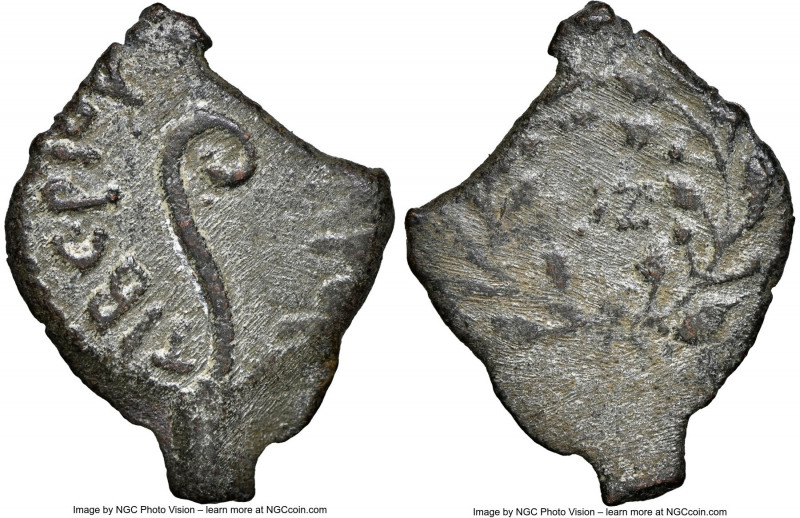 JUDAEA. Roman Procurators. Pontius Pilate (AD 26-36). AE prutah (19mm, 12h). NGC...