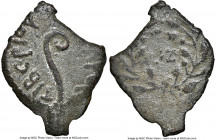 JUDAEA. Roman Procurators. Pontius Pilate (AD 26-36). AE prutah (19mm, 12h). NGC XF. Jerusalem, dated Regnal Year 17 of Tiberius (AD 30). TIBEPIOY KAI...