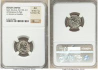 Septimius Severus (AD 193-211). AR denarius (19mm, 3.25 gm, 4h). NGC AU 5/5 - 4/5. Rome, AD 200-201. SEVERVS AVG-PART MAX, laureate head of Septimius ...