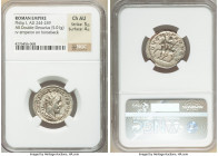 Philip I (AD 244-249). AR antoninianus (22mm, 5.01 gm, 7h). NGC Choice AU 5/5 - 4/5. Rome, AD 244-247. IMP M IVL PHILIPPVS AVG, radiate, draped and cu...