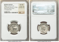 Philip II, as Augustus (AD 247-249). AR antoninianus (23mm, 3.85 gm, 12h). NGC Choice AU 4/5 - 5/5. Rome, 3rd officina, Millennium Issue, AD 248. IMP ...