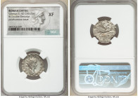Divus Valerian II (AD 253-255). BI antoninianus (20mm, 6h). NGC XF. Cologne, AD 258. DIVO VALERIANO CAES, radiate, draped bust of Divus Valerian II ri...