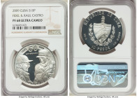 Republic Proof 10 Pesos 2009 PR68 Ultra Cameo NGC, Havana mint, KM911. Mintage: 5,000. Fidel and Raul Castro. 

HID09801242017

© 2022 Heritage Au...