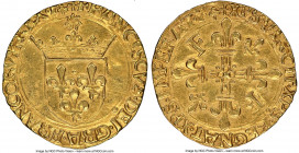 François I gold Ecu d'Or ND (1515-1547) AU55 NGC, Lyon mint, Dup-775, Fr-338. 3.37gm. 

HID09801242017

© 2022 Heritage Auctions | All Rights Rese...
