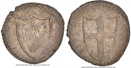 Commonwealth 1/2 Penny ND (1649-1660) MS64 NGC, Tower mint, KM386, S-3223. 0.25gm. Shield with Irish harp / Shield with cross of St. George.

HID098...