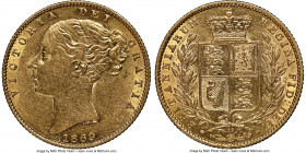 Victoria gold Sovereign 1869 AU58 NGC, KM736.2, S-3853. Die # 29. AGW 0.2355 oz. 

HID09801242017

© 2022 Heritage Auctions | All Rights Reserved