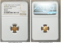 British India. Madras Presidency gold Pagoda ND (1740-1807) MS62 NGC, Fort St. George mint, KM303. Star reverse. 

HID09801242017

© 2022 Heritage...