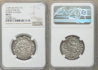Naples & Sicily. Robert d'Anjou Gigliato ND (1309-1343) MS61 NGC, MIR-28. 28mm. 3.97gm. 

HID09801242017

© 2022 Heritage Auctions | All Rights Re...