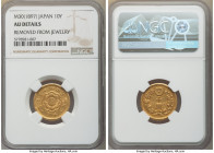 Meiji gold 10 Yen Year 30 (1897) AU Details (Removed From Jewelry) NGC, Osaka mint, KM-Y33. AGW 0.2411 oz. 

HID09801242017

© 2022 Heritage Aucti...
