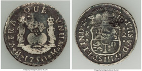 Philip V 2 Reales 1750 Mo-M Fine (Environmental Damage, Chop Marked), Mexico City mint, KM86.1. 26.5mm. 5.87gm. 

HID09801242017

© 2022 Heritage ...