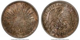 Republic Restrike Peso 1898 Mo-AM MS64 PCGS, Mexico City mint, KM409.2. 

HID09801242017

© 2022 Heritage Auctions | All Rights Reserved