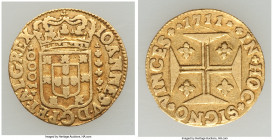 João V gold 1000 Reis 1711 VF, KM182. 16.6mm. 1.95gm. 

HID09801242017

© 2022 Heritage Auctions | All Rights Reserved