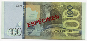 Saint Thomas & Prince 100 Dobras 2016 Specimen
# AE 0000000; # 086; UNC