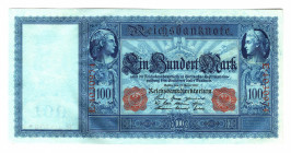 Germany - Empire 100 Mark 1910
P# 42; UNC