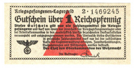 Germany - Third Reich Lagergeld 1 Reichspfennig 1939 (ND)
Ro# 515; UNC