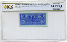 Germany - Third Reich Lot of 4 Banknotes 1942 (ND) PCGS 64 - 66
P# M32 - M34; M36;