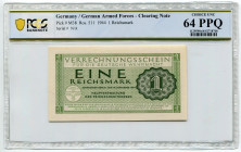Germany - Third Reich Lot of 4 Banknotes 1944 PCGS 64 - 67
P# M38 - M41