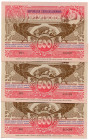 Austria 3 x 1000 Kronen 1902 With Consecutive Numbers
P# 8a; # 1307 43239 - 1307 43240; UNC