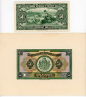 Bulgaria 50 Leva 1922 Proof Front and Back
P# 37a; UNC