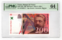 France 200 Francs 1999 PMG 64
P# 159c; UNC