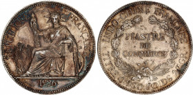French Indochina 1 Piastre 1926 A
KM# 5a.1; Silver; Mint: Paris; AUNC-UNC Toned