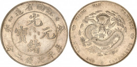 China Kiangnan 1 Dollar 1903
Y# 145a.10; L&M# 251; Silver 26.65 g.; AUNC