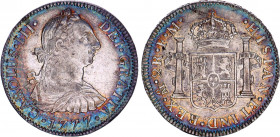 Mexico 2 Reales 1777 FM
KM# 88.2; Silver; Carlos III; Mint: Mexico; XF Toned