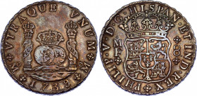 Mexico 8 Reales 1739 MF
KM# 103; Silver; Philip V; XF/AUNC