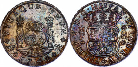 Mexico 8 Reales 1742 MF
KM# 103; Silver; Philip V; XF/AUNC with nice toning