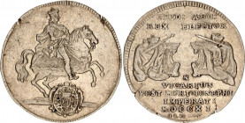 German States Saxony-Albertine 1/8 Taler 1711 ILH
KM# 800; Merse# 1493; Silver 3.68 g.; Friedrich August I; Vicariat; VF-XF