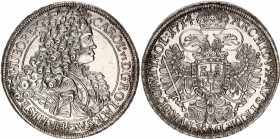 Austria 1 Taler 1714
KM# 1522; Dav. 1035; Silver; Karl VI; Mint: Vienna; UNC Toned