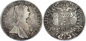 Austria 1 Taler 1759
KM# 1816; Silver; Maria Theresia; Hall Mint; VF+