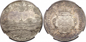 Austria Silver 2 Gulden 1892 4th Austrian Federal Shooting in Brno NGC PF 64
Peltzer 1866, Horsky 6098; Silver., Proof; Franz Josef I.; Obv: City vie...