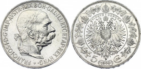 Austria 5 Corona 1900
KM# 2807; Silver; Franz Joseph I; UNC with full mint luster
