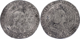 France Cast Lead Medal "Charles VIII" 1493
18.39 g., 38 mm; by Louis Lepère, Jean Lepère & Nicolas de Florence; Obv: FELIX FORTVNA DIV EXPLORATVM ACT...