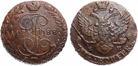 Russia 5 Kopeks 1788 EM
Bit# 642; Сopper 54.07g 42mm; UNC