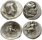 Greece Kingdom of Macedon & Cappadocia 1 Drachm (336-63 BC). Alexander III the Great(336-323 BC). Obverse: Head of Heracles with a lion hood to the ri...