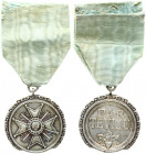 Latvia Order Medal (1930) 2 Clases of the Three Stars. Medal of The Order mounted on original ribbon. PRE WW2 ISSUE LATVIA ORDER OF THE 3 STARS MEDAL ...