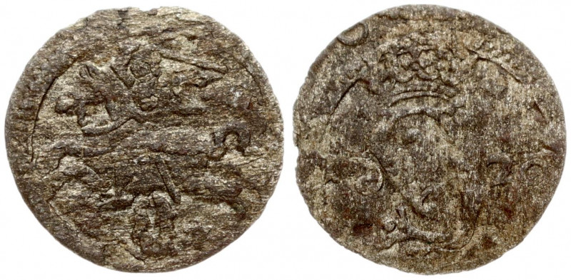 Lithuania 2 Denar 1620 Vilnius. Sigismund III Vasa (1587-1632). Obverse: Crowned...