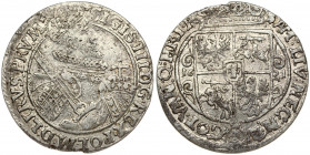 Poland 1 Ort 1621 Bydgoszcz. Sigismund III Vasa (1587-1632). Obverse: Crowned half-length figure right. Reverse: Crowned shield within fleece collar. ...