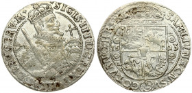 Poland 1 Ort 1623. Sigismund III Vasa (1587-1632) - Crown coins; ort 1623. Bydgoszcz; on the obverse end of the inscription PRV M. Silver. Shatalin BD...